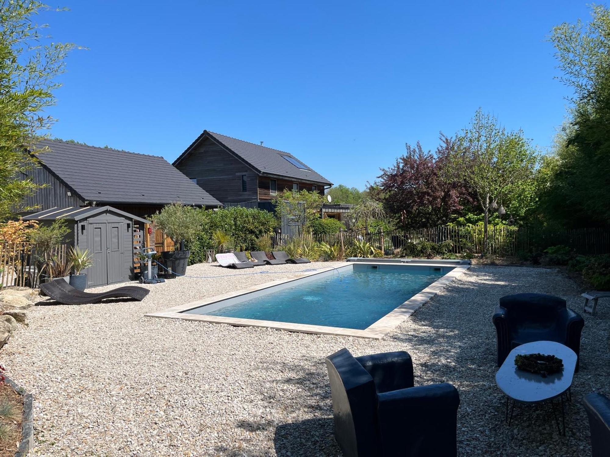 Le Gite Du Puit Des Granges Faux-Vesigneul Exterior foto